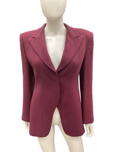 Load image into Gallery viewer, Emporio Armani Size Medium maroon Blazers