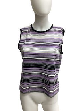 st.john Size Medium Purple Top