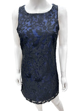 Load image into Gallery viewer, Lucy Paris Size Small Blue &amp; Black Dress