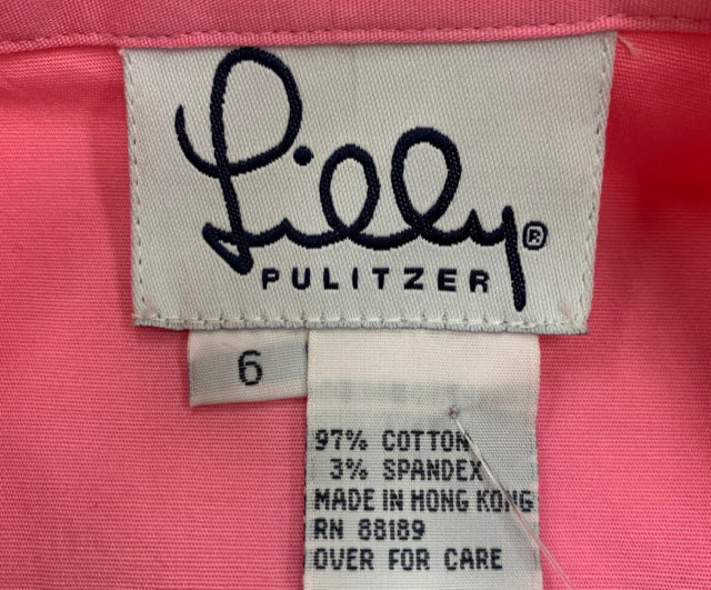 Lilly Pulitzer Size Small Pink Top