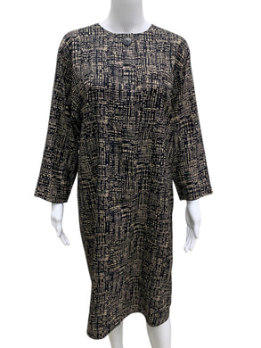 ST.Gillian Size 6 Black & Beige Dress