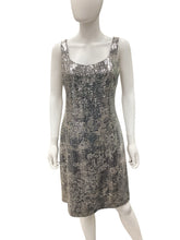 Load image into Gallery viewer, kay unger Size 6 SILVER Dress