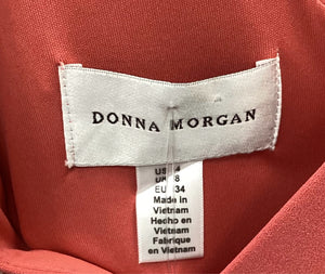 donna morgan Size 4 salmon Dress