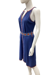 tory burch Size 2 Blue Dress