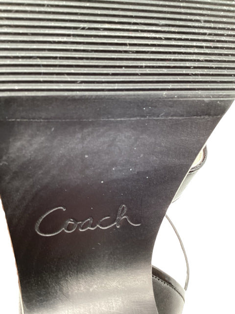 Coach Size 9.5 Black Shoes