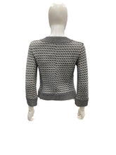 Load image into Gallery viewer, Diane Von Furstenberg Size 8 tweed Cardigan