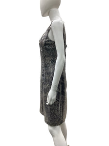 kay unger Size 6 SILVER Dress