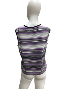 st.john Size Medium Purple Top