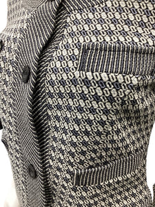 Diane Von Furstenberg Size 8 tweed Cardigan