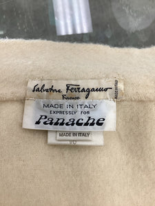 salvatore ferragamo Size Small Ivory Jacket