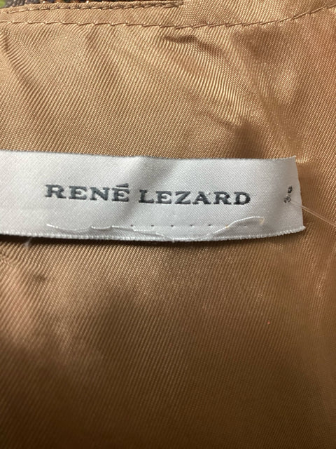 Rene Lezard Size Small rust Dress