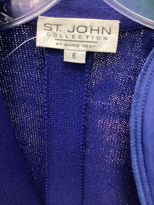 st.john Size 6 SAPPHIRE 2 piece