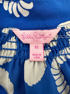 Lilly Pulitzer Size xs Blue Top