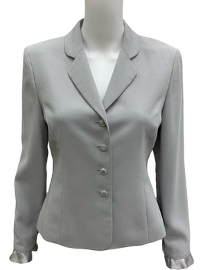 SILVER Size 4 Albert Nipon suit