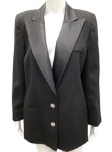 Load image into Gallery viewer, Nora Zandre Black Tuxedo  Blazer