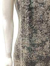 Load image into Gallery viewer, kay unger Size 6 SILVER Dress