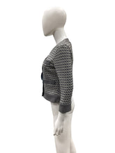 Load image into Gallery viewer, Diane Von Furstenberg Size 8 tweed Cardigan