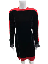 Load image into Gallery viewer, POLATOF-Italian Designer Black &amp; Red Size Medium Dress