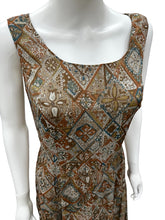 Load image into Gallery viewer, coldwater creek Size 6 Brown Print Dress