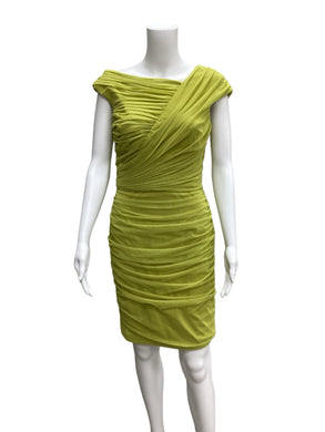 tadashi Size Small Lime Green Dress