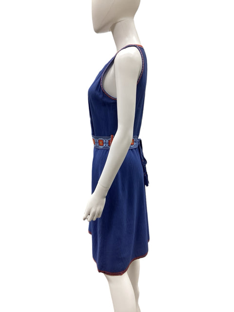 tory burch Size 2 Blue Dress