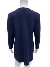 Load image into Gallery viewer, St John Size Medium Navy Cardigan