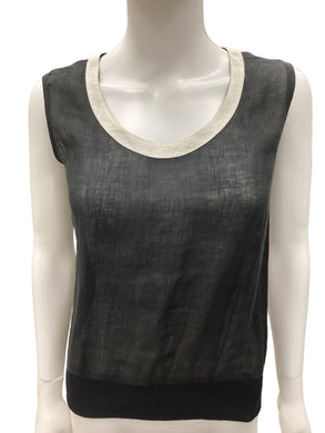 giorgio armani Size Small Black & White Top