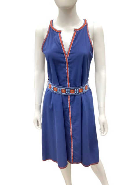 tory burch Size 2 Blue Dress