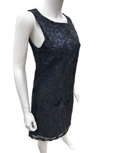 Load image into Gallery viewer, Lucy Paris Size Small Blue &amp; Black Dress