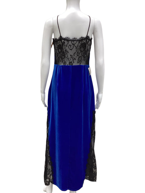 Size 6 Blue & Black ABS Dress